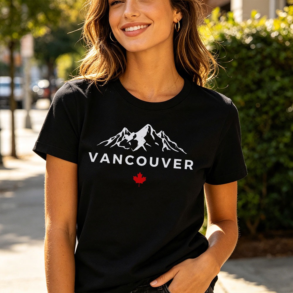Outdoor Adventure Club - Vancouver Kanada Mountain T-Shirt Outdoor Wandern