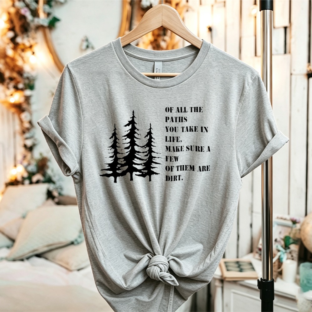 Outdoor Adventure Quotes Short - Kiefer Natur Zitat Outdoor-Abenteuer Grafik T-Shirt