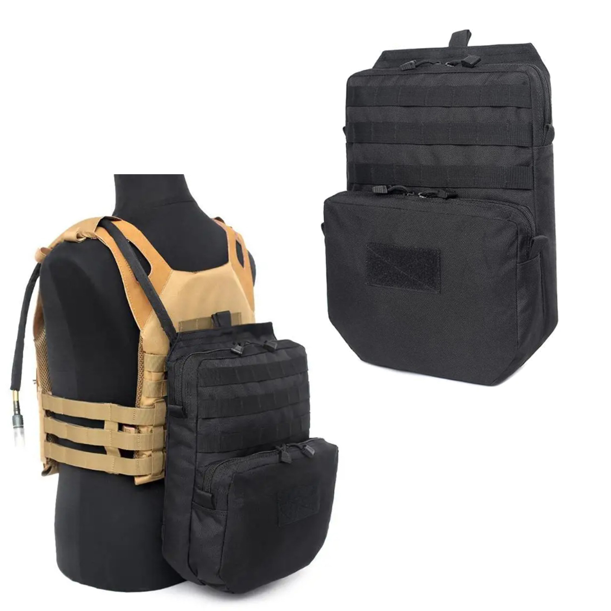 Outdoor Adventure Vest - Outdoor Molle Tasche Camping Trink Rucksack
