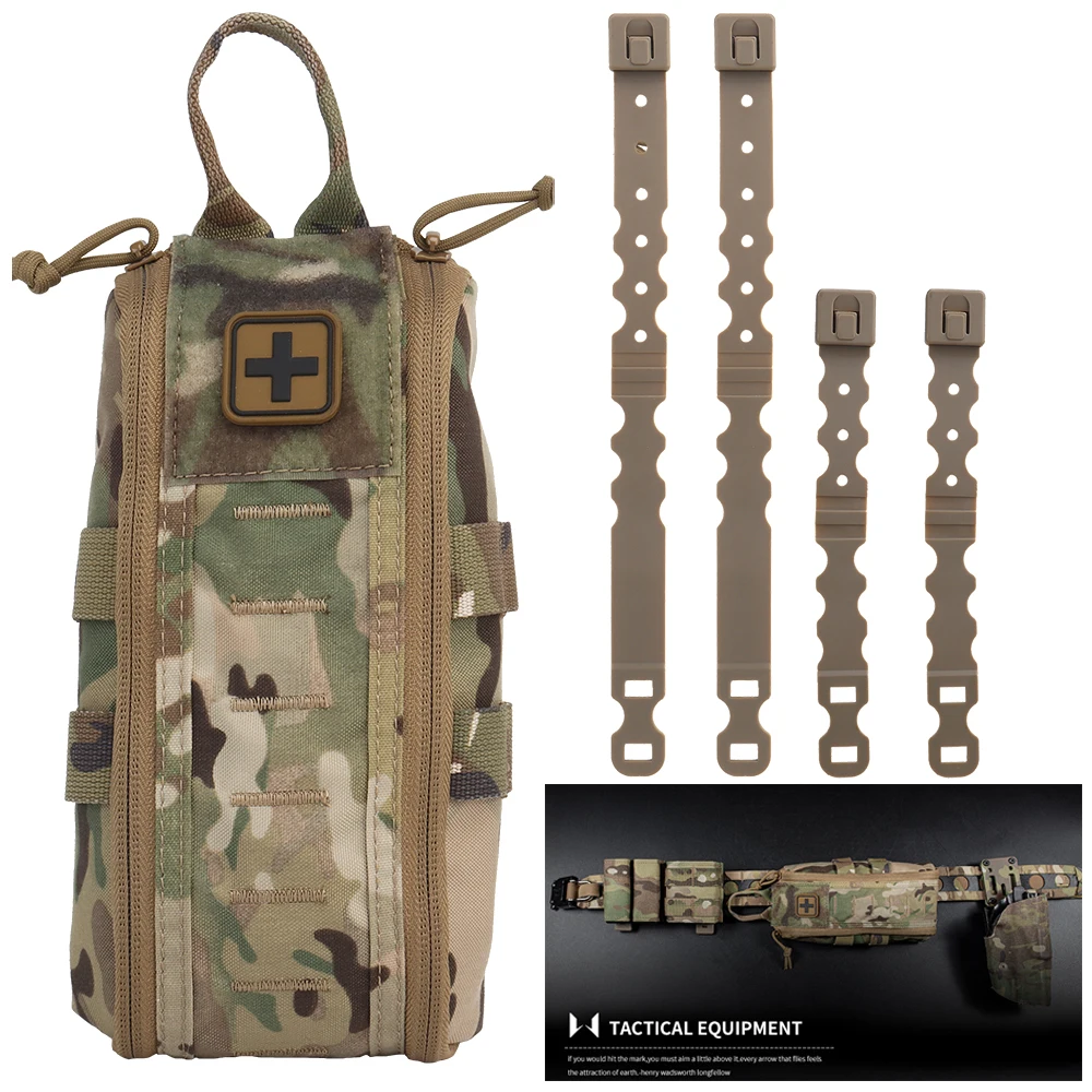 Outdoor Adventure Vest - Camping Erste-Hilfe-Set MOLLE Taille Gürtel Tasche