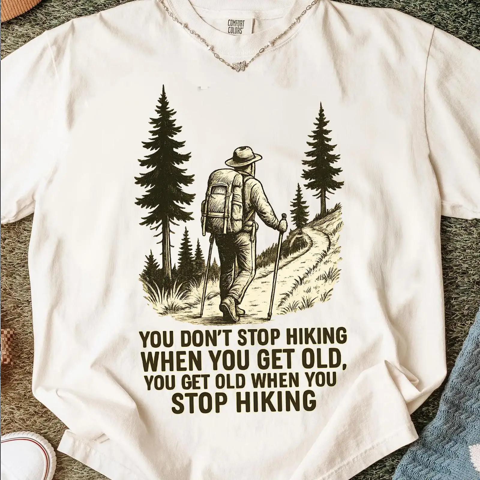 Outdoor Adventure Quotes Short - Siehst du, ich bin alt und