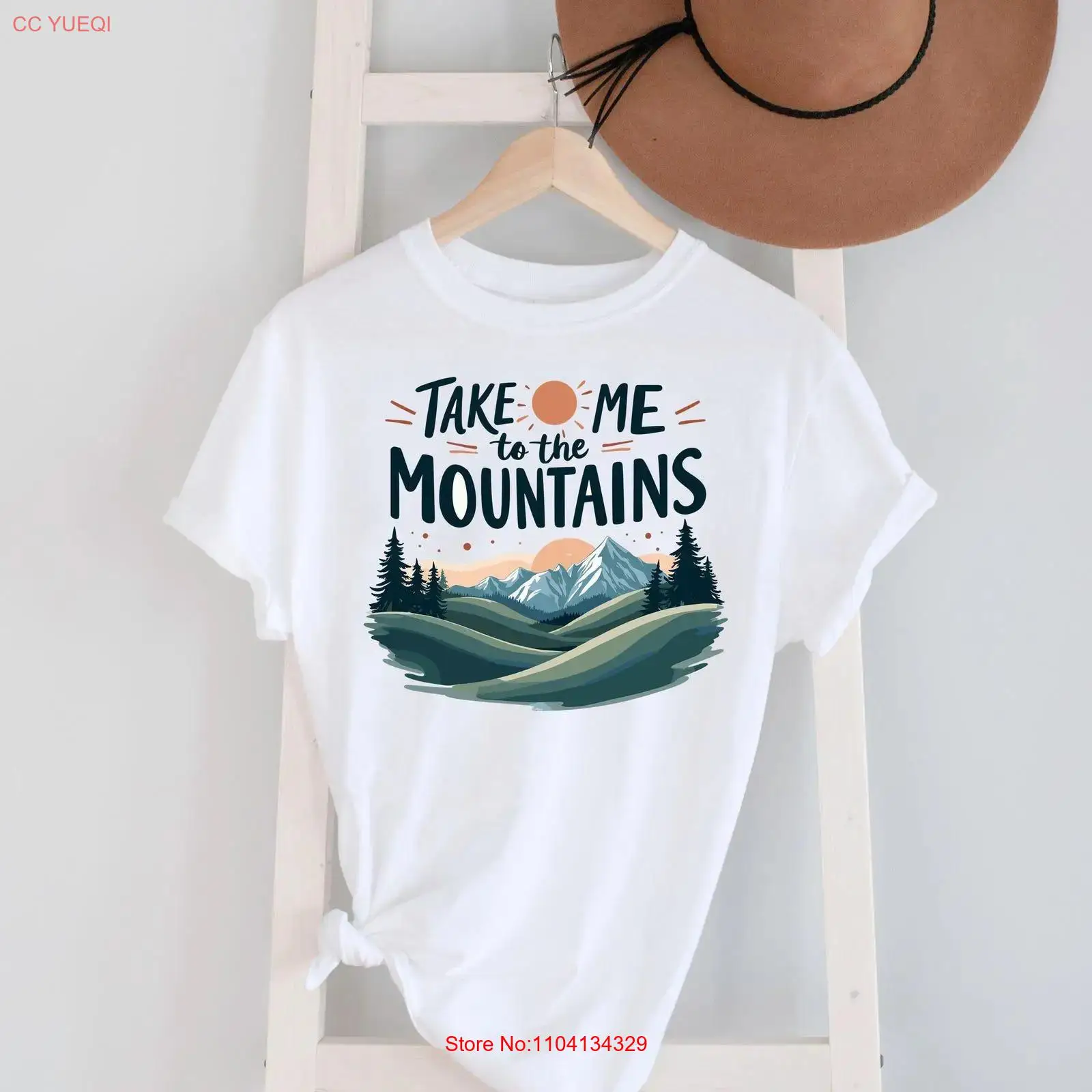 Outdoor Adventure Quotes Short - Bring mich in die Berge T-Shirt