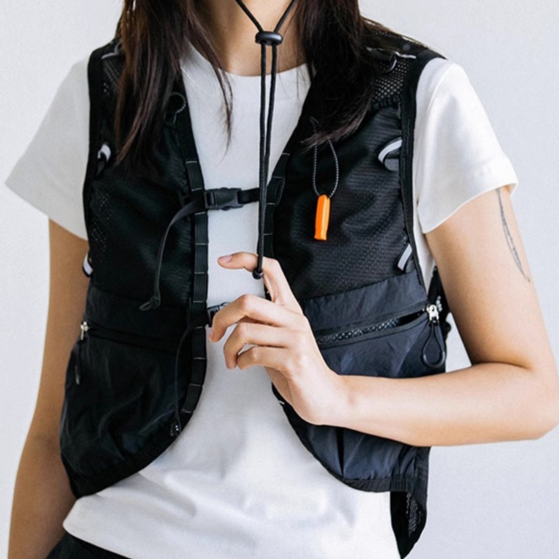 Outdoor Adventure Vest - Unisex Outdoor-Utility-Weste Patchwork Multi-Taschen Ärmellose Weste