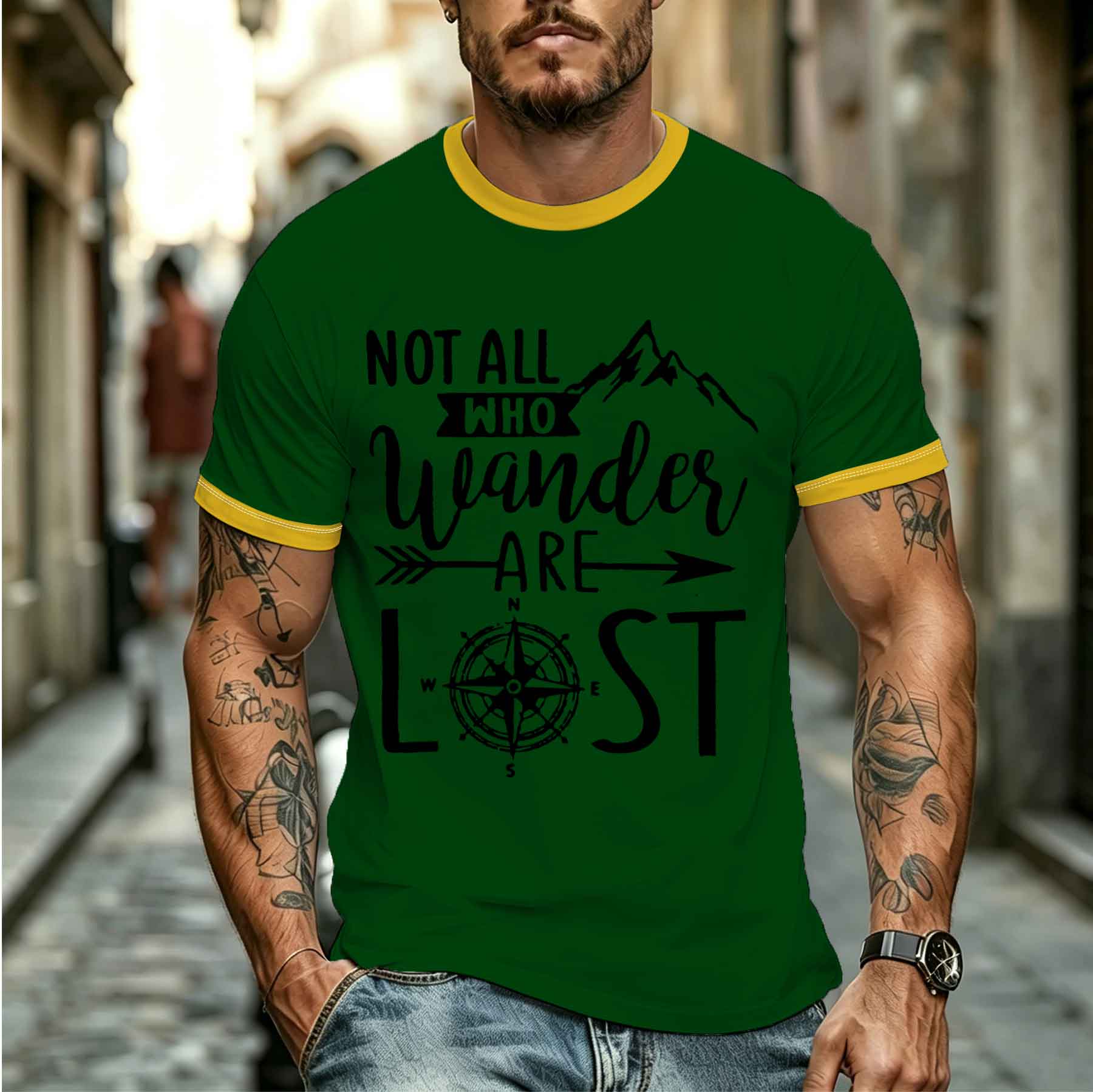 2026 Neues Modell Tee Stylisch – Outdoor Adventure Quotes Short Bewertung und Preis