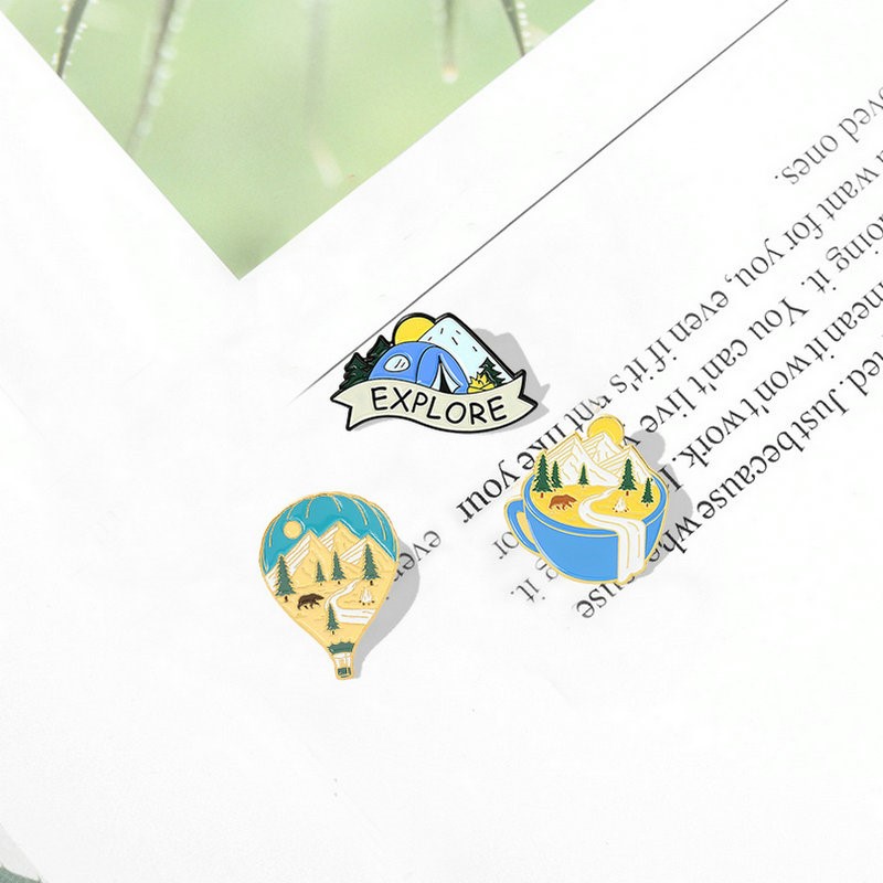 Camping Abenteuer Emaille Pins – Outdoor Adventure Gifts Bewertung und Preis