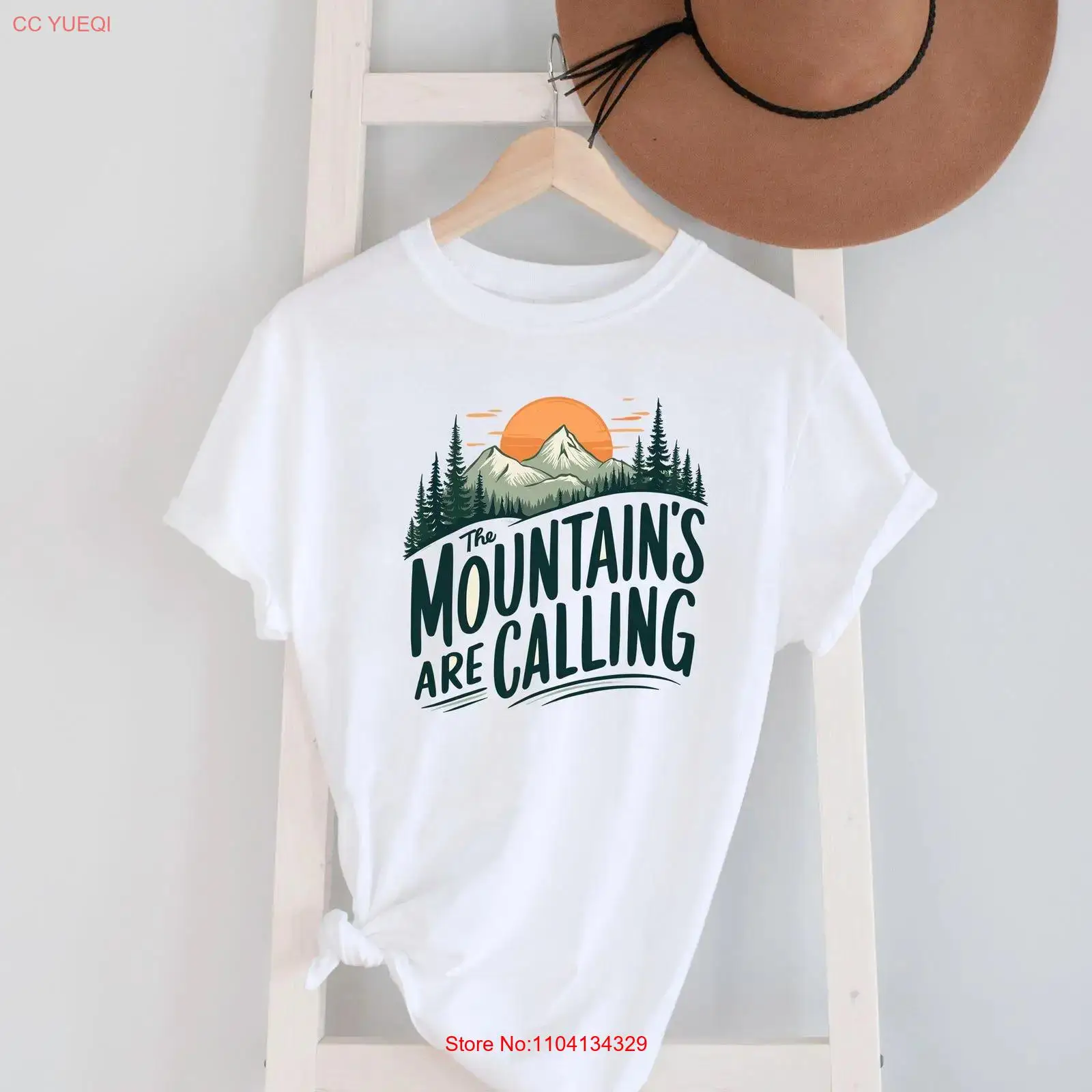 Die Berge rufen: Landschafts-T – Outdoor Adventure Quotes Short Bewertung und Preis