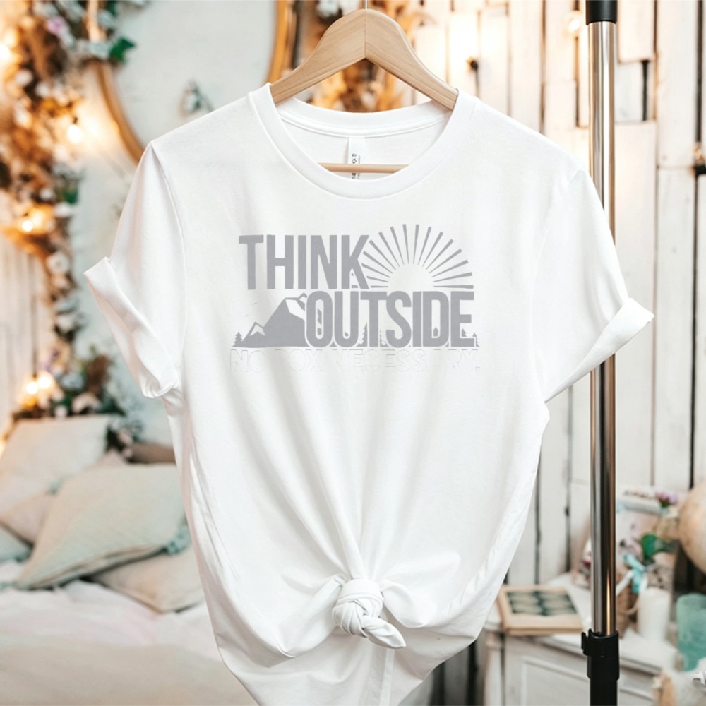 Think Outside Sun Mountain Gra – Outdoor Adventure Quotes Short Bewertung und Preis