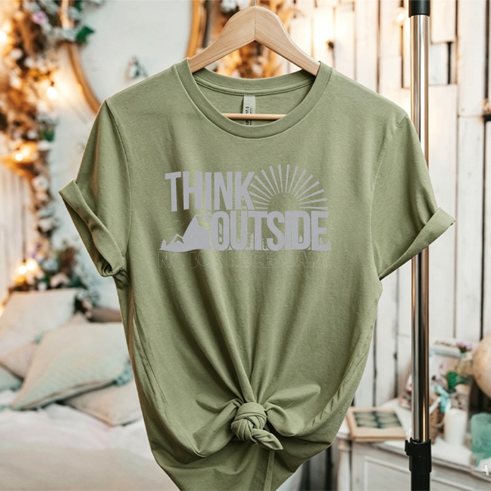 Think Outside Sun Mountain Gra – Outdoor Adventure Quotes Short Bewertung und Preis