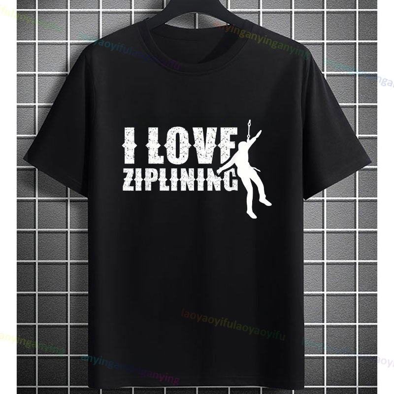 Zipline Adventure Grafik-T-Shi – Outdoor Adventure Zipline Bewertung und Preis