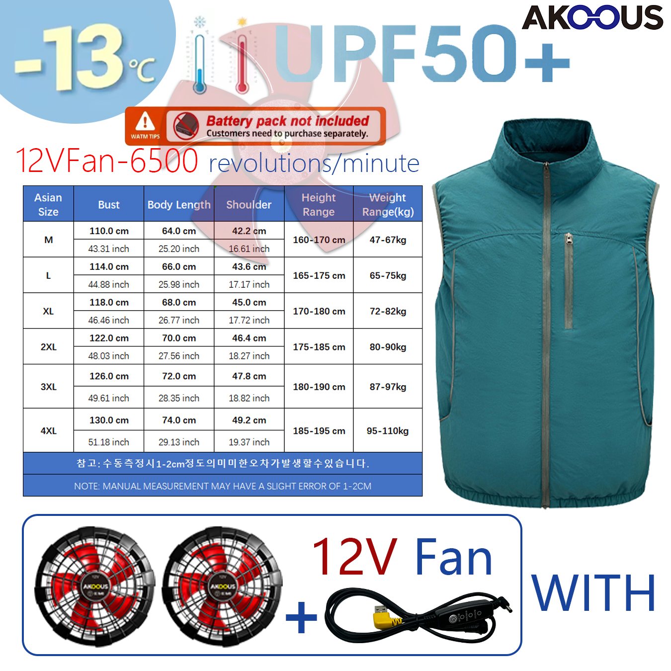 12V 5V USB Ärmellose Kühlweste – Outdoor Adventure Vest Bewertung und Preis