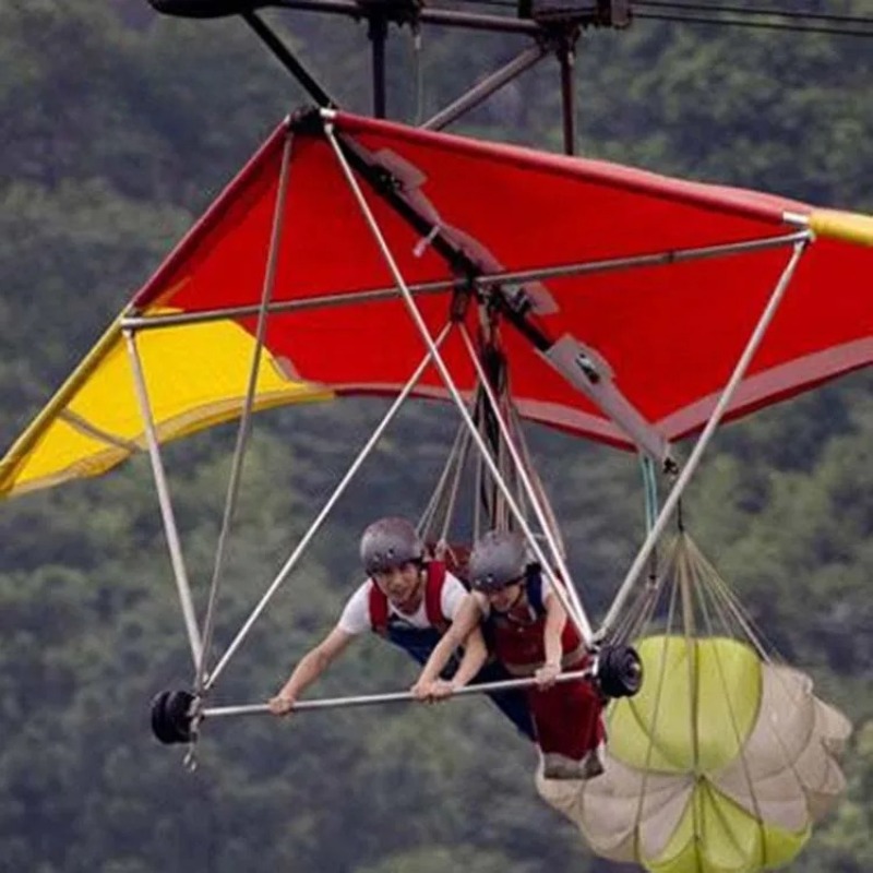Outdoor-Gleitschirm-Zipline: A – Outdoor Adventure Zipline Bewertung und Preis