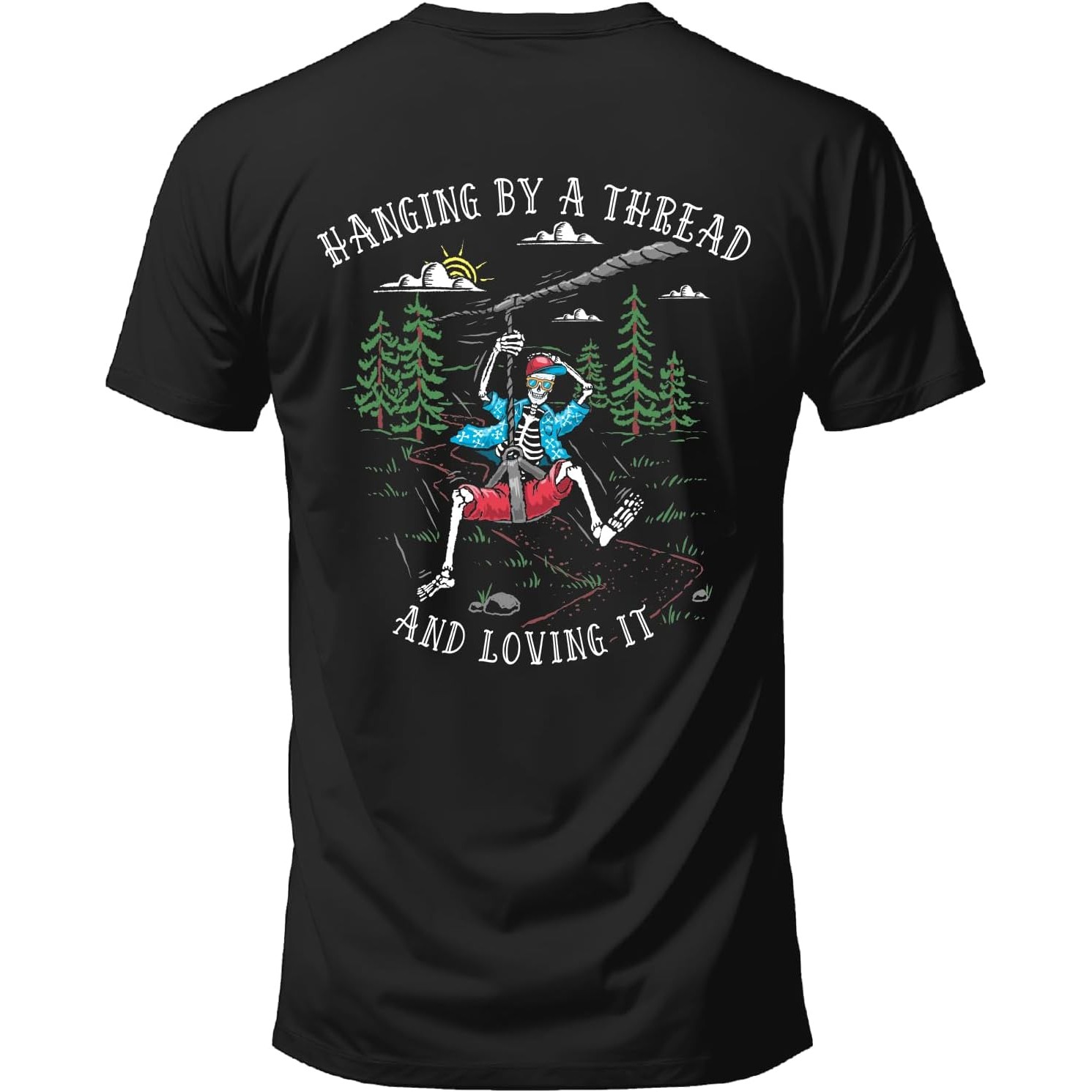 Hanging By A Thread Skeleton Z – Outdoor Adventure Zipline Bewertung und Preis