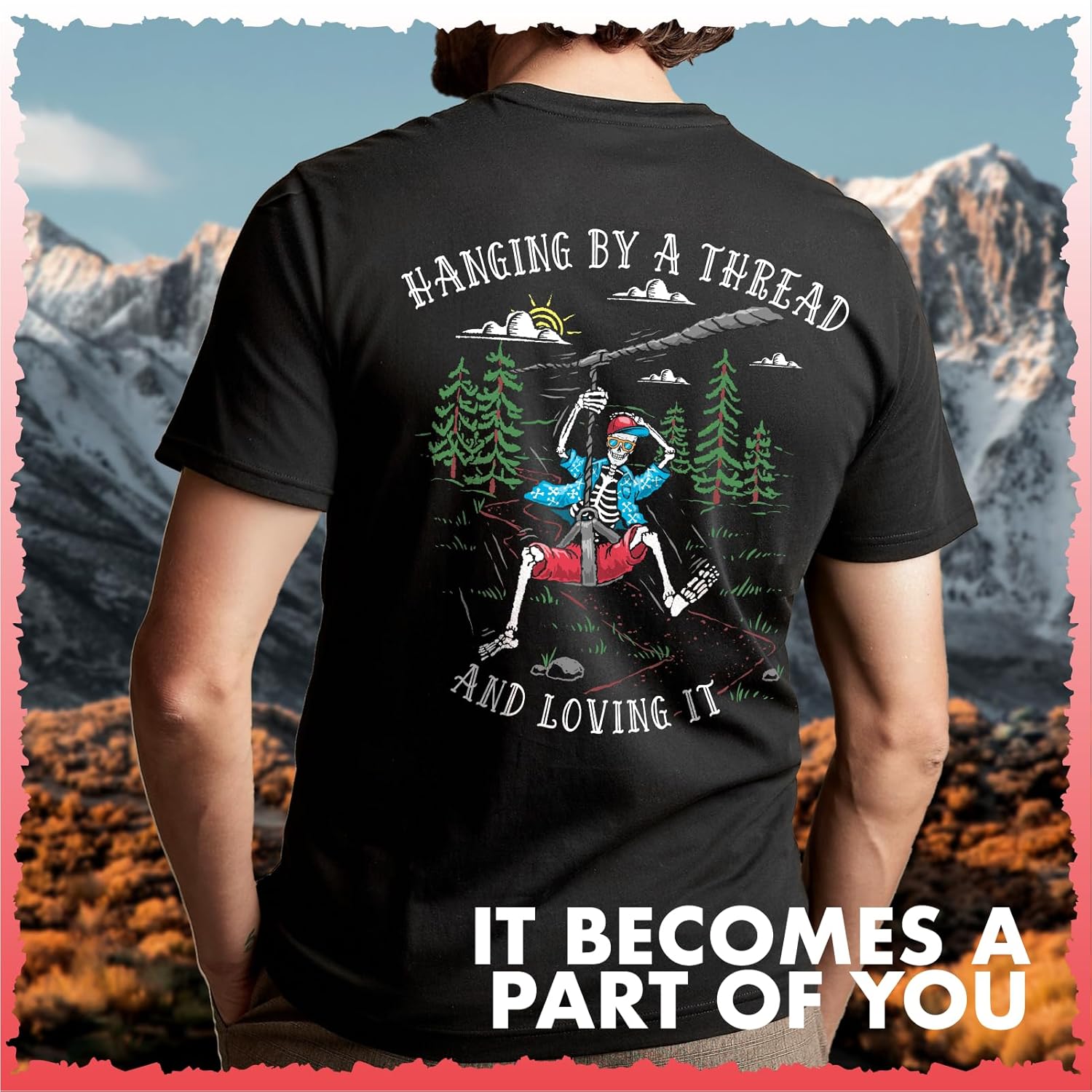 Hanging By A Thread Skeleton Z – Outdoor Adventure Zipline Bewertung und Preis