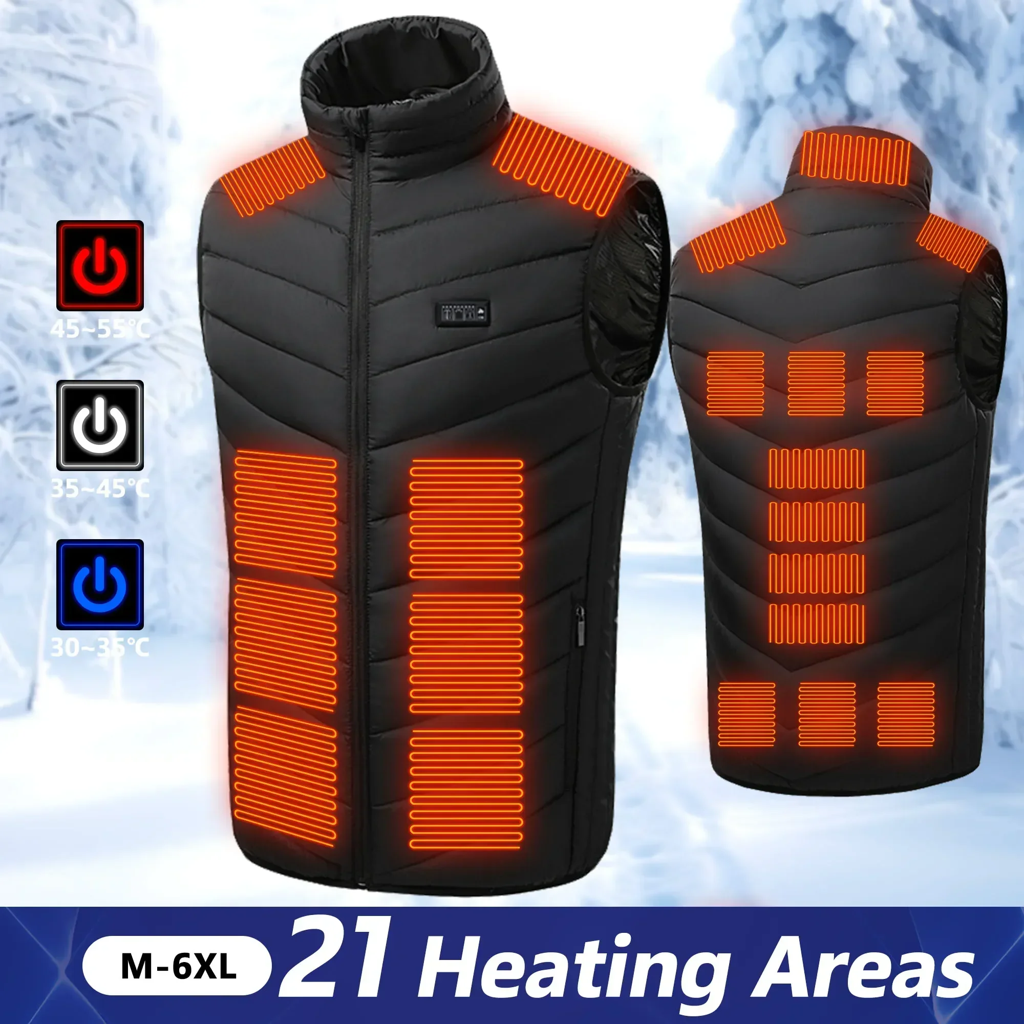 21, beheizte Weste, elektrisch – Outdoor Adventure Vest Bewertung und Preis