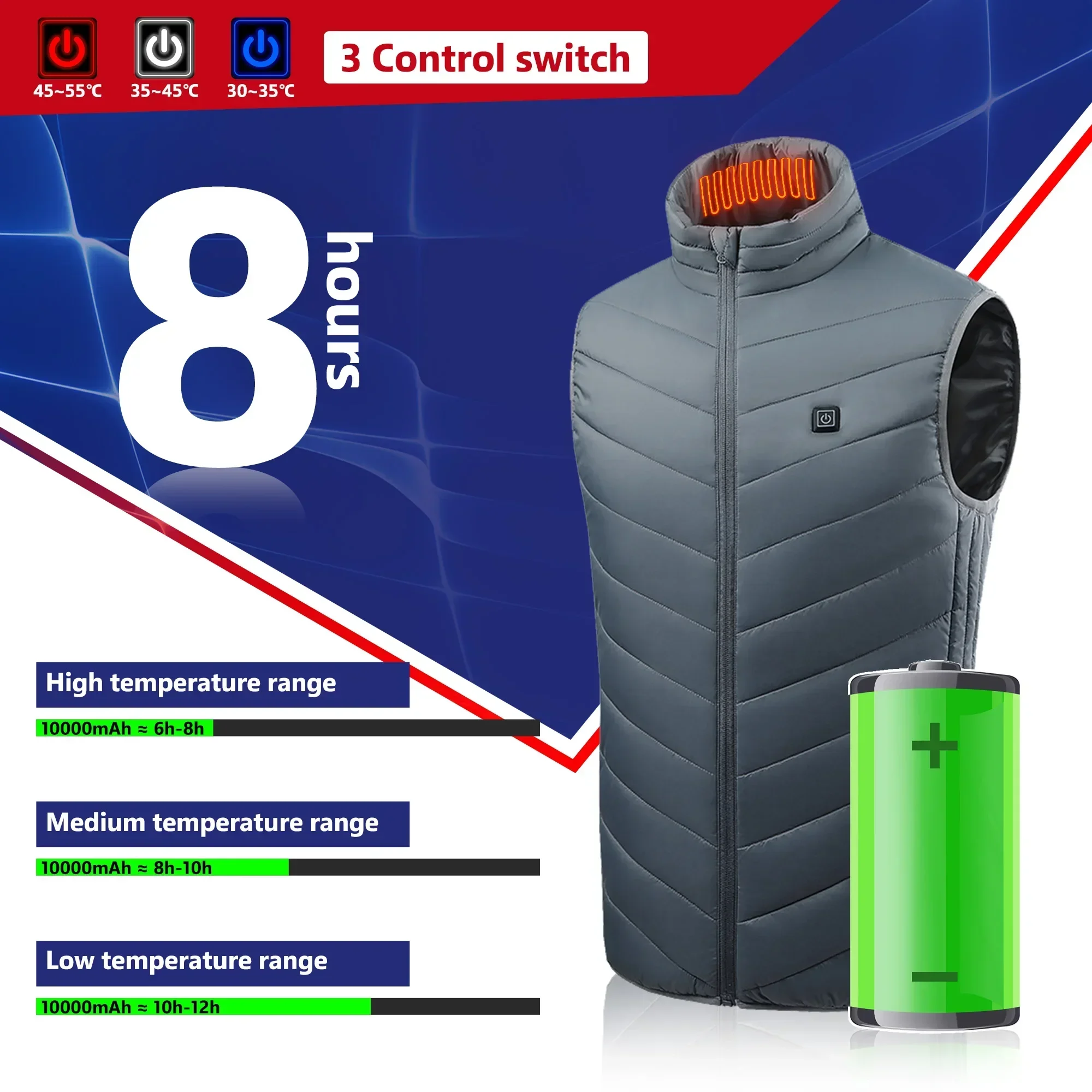 21, beheizte Weste, elektrisch – Outdoor Adventure Vest Bewertung und Preis