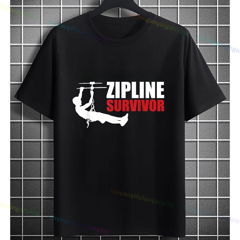 Lustiges „I Survived The Zipli – Outdoor Adventure Zipline Bewertung und Preis