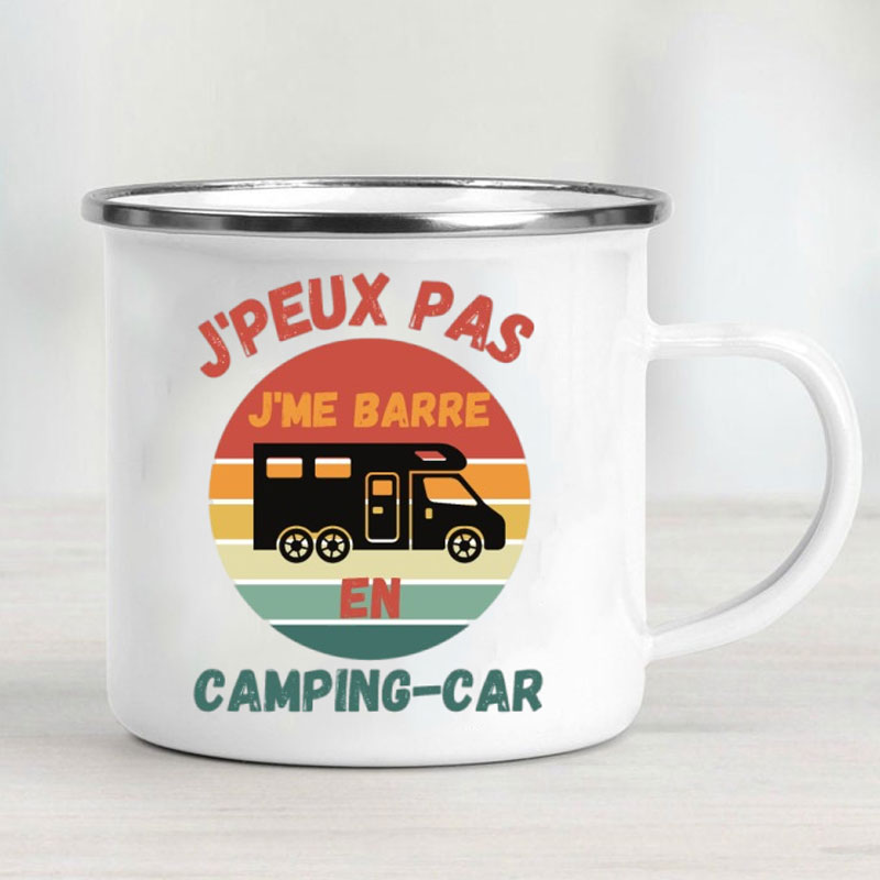 Camping-Auto Emaille-Becher 'A – Outdoor Adventure Gifts Bewertung und Preis