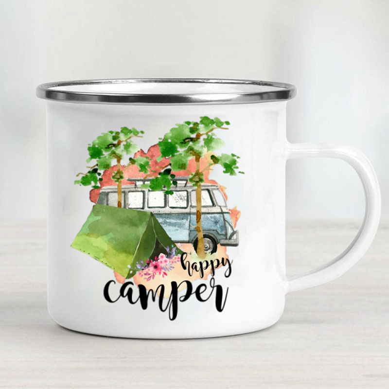 Camping-Auto Emaille-Becher 'A – Outdoor Adventure Gifts Bewertung und Preis