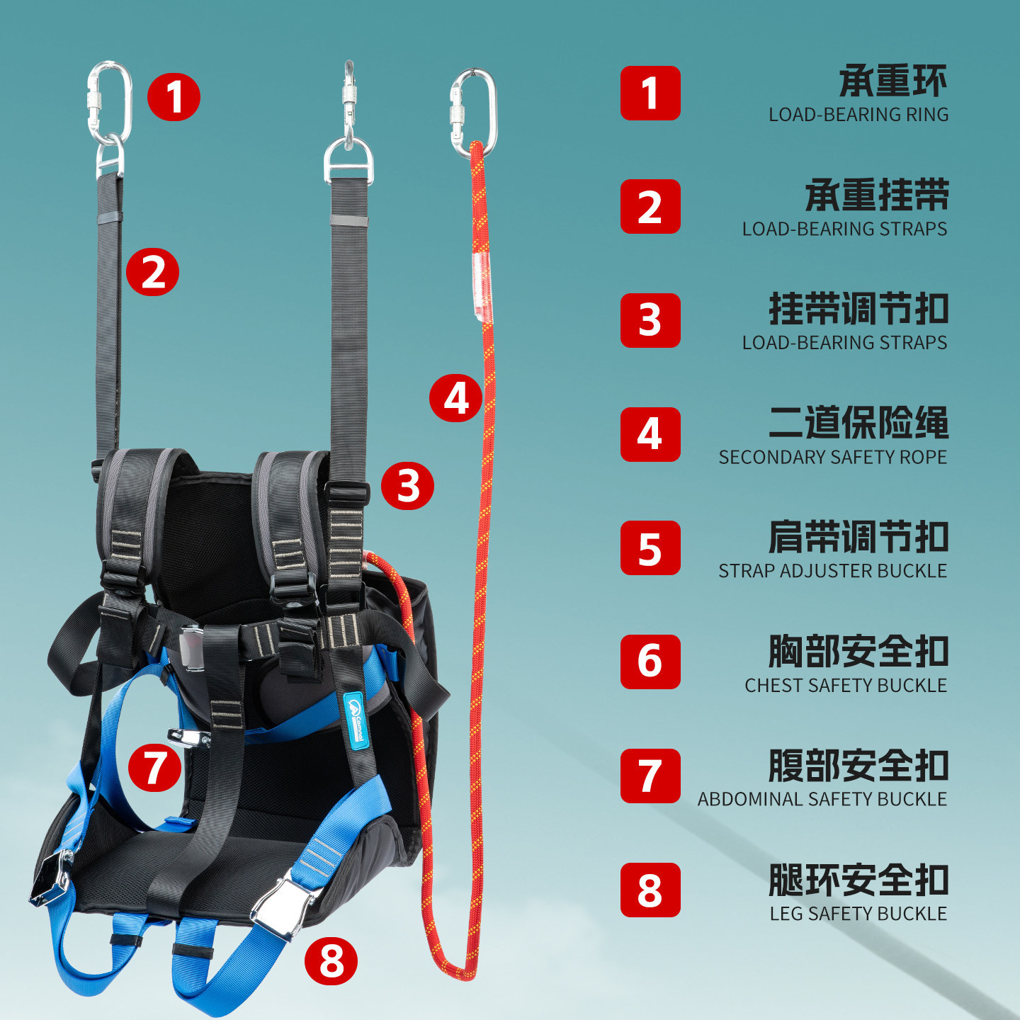 Outdoor-Hochseilrutsche-Sicher – Outdoor Adventure Zipline Bewertung und Preis
